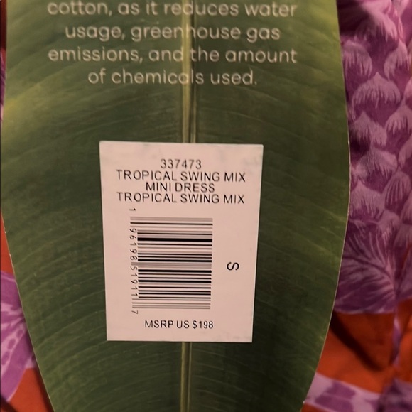 FARM Rio Tropical Spring Mix Mini Dress S NWT - Picture 11 of 15